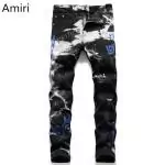 amiri jeans prix bas skinny fit black army